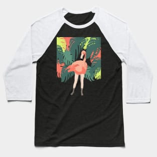 Flamingo Baseball T-Shirt